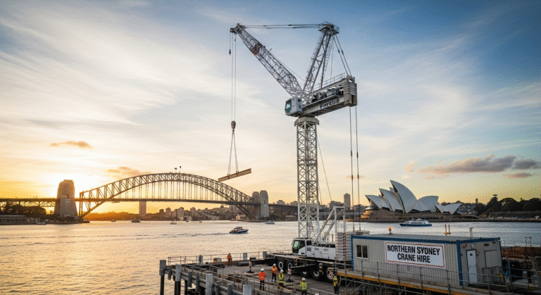 Top Sydney Franna Crane Hire Services for Construction & Heavy Lifting